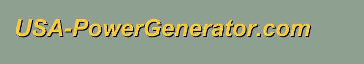 USA Power Generator Logo